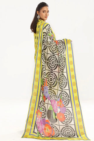 GUL AHMED -3 Piece Unstitched Printed Lawn Suit with Printed Lawn Dupatta CL-52457