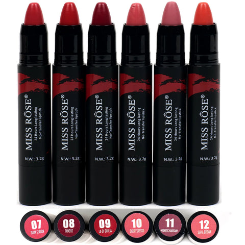 Missrose Moisturizing Water Proof Lipstick SET B