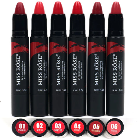 Missrose Moisturizing Water Proof Lipstick SET A