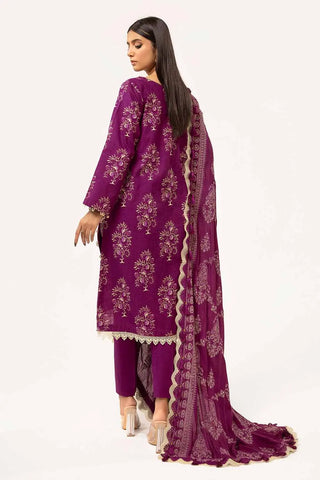 3 Piece Unstitched Printed Khaddar Suit with Embroidered Twill Cotton Linen Dupatta CV-42010