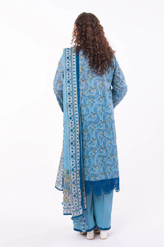GUL AHMED -3 Piece Unstitched Printed Lawn Suit CL-52380 A