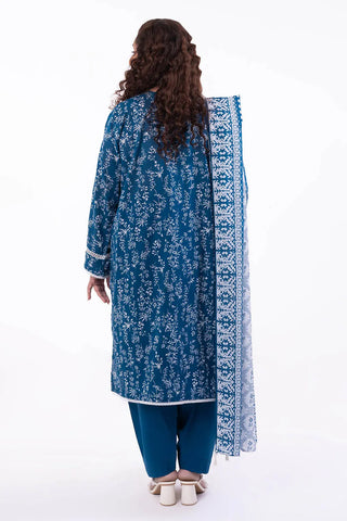 GUL AHMED -3 Piece Unstitched Printed Lawn Suit CL-52454