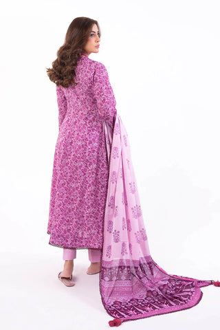 GUL AHMED -3 Piece Unstitched Printed Lawn Suit CL-52372 A