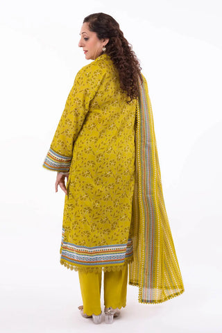 GUL AHMED -3 Piece Unstitched Printed Lawn Suit CL-42301 A