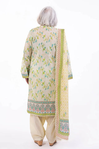 GUL AHMED -3 Piece Unstitched Printed Lawn Suit CL-52126 B