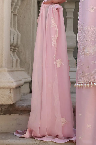 GUL AHMED-3 Piece Unstitched Embroidered Lawn Suit with Embroidered Chiffon Dupatta PM-52043