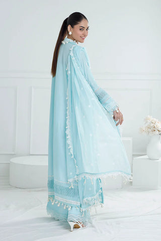 GUL AHMED-3 Piece Unstitched Schiffli Embroidered Lawn Suit with Embroidered Chiffon Dupatta PM-52038