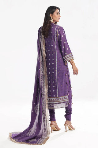 GUL AHMED -3 Piece Unstitched Embroidered Lawn Suit CL-52169