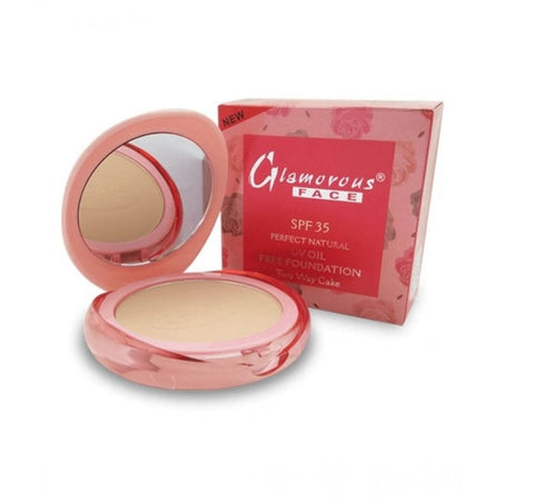 GLAMOROUS FACE SPF35 PERFECT NATURAL UV OIL FREE FOUNDATION NO-01