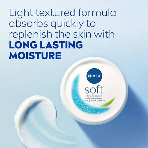 NIVEA SOFT REFRESHINGLY SOFT CREAM 50ML