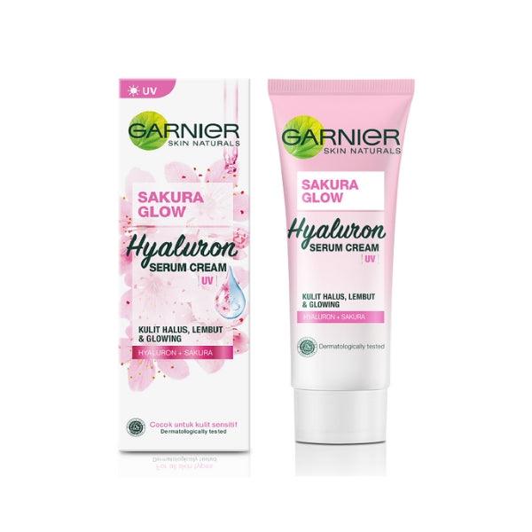 GARNIER SAKURA GLOW HYALUROR SERUM CREAM 40ML