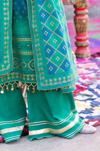 GUL AHMED -3 Piece Unstitched Gold Printed Lawn Suit CL-52410 A
