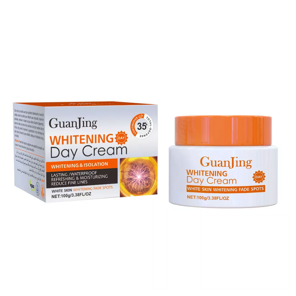GUANJING WHITENING DAY CREAM  WHITENING & ISOLATION 100G