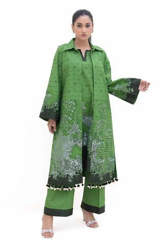 GUL AHMED -2PC Unstitched Khaddar Jacquard Suit JT-42020