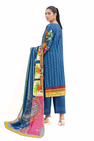 GUL AHMED -3PC Unstitched Printed Thick Khaddar Suit K-42006 T