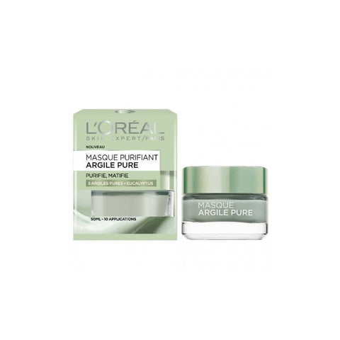LOREAL PARIS MASQUE PURIFIANT ARGILE PURE 50ML