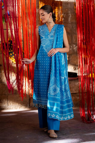 GUL AHMED-3 Piece Unstitched Lacquer Printed Lawn Suit CL-52176 B