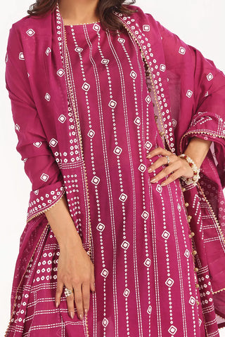 GUL AHMED-3 Piece Unstitched Lacquer Printed Lawn Suit CL-52185 A