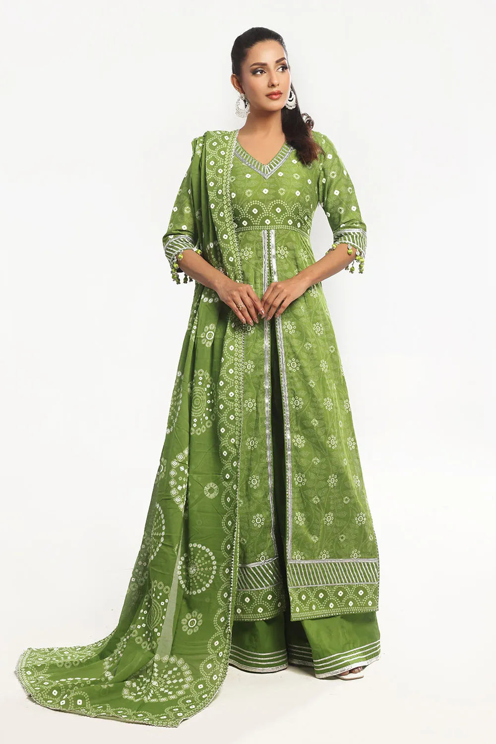 GUL AHMED-3 Piece Unstitched Lacquer Printed Lawn Suit CL-52403 A