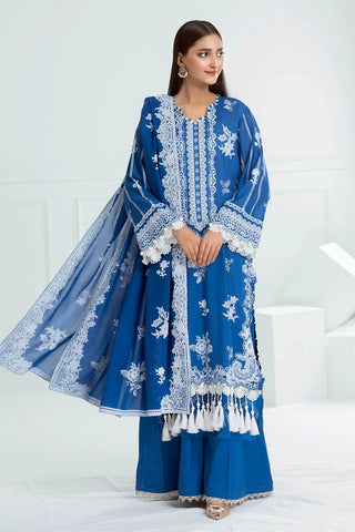 GUL AHMED -3 Piece Unstitched Lacquer Printed Lawn Suit CL-42311