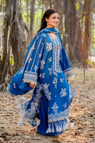 GUL AHMED -3 Piece Unstitched Lacquer Printed Lawn Suit CL-42311