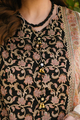 GUL AHEMD -3 Piece Unstitched Printed Lawn Suit with Lacquer Printed Lawn Dupatta CL-42243 B