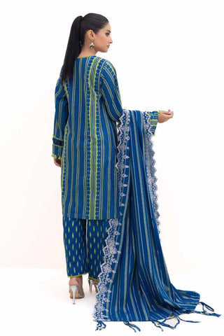GUL AHMED -3PC Unstitched Embroidered Jacquard Suit MJ-42051