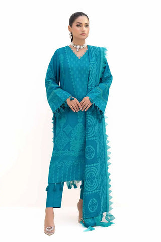 GUL AHMED -3PC Unstitched Jacquard Suit MJ-42056