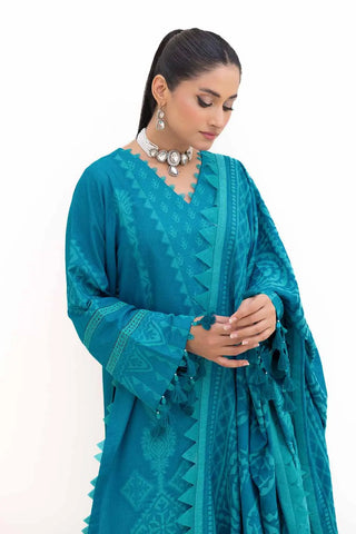 GUL AHMED -3PC Unstitched Jacquard Suit MJ-42056