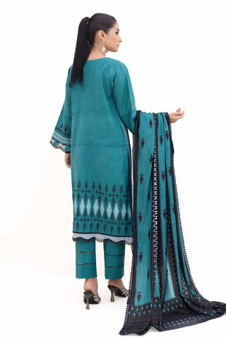 GUL AHMED -3PC Unstitched Jacquard Suit with Printed Pashmina Dupatta MJ-42058