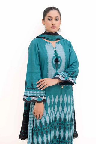GUL AHMED -3PC Unstitched Jacquard Suit with Printed Pashmina Dupatta MJ-42058