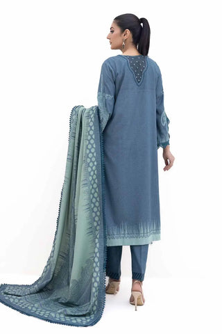 GUL AHMED -3PC Unstitched Jacquard Suit MJ-42059