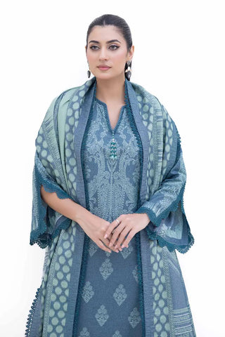 GUL AHMED -3PC Unstitched Jacquard Suit MJ-42059
