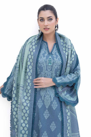 GUL AHMED -3PC Unstitched Jacquard Suit MJ-42059