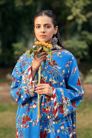 GUL AHMED -3 Piece Unstitched Printed Lawn Suit CL-52424