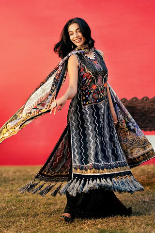 GUL AHEMD -3 Piece Unstitched Printed Lawn Suit CL-52467