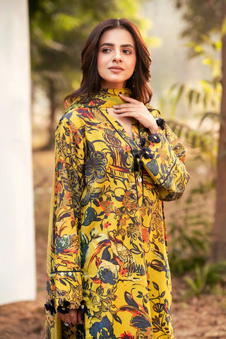 GUL AHMED -3 Piece Unstitched Printed Lawn Suit CL-52471