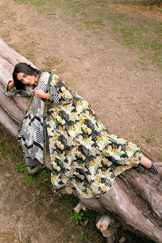 GUL AHMED -3 Piece Unstitched Printed Lawn Suit CL-52487