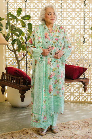 GUL AHMED -3 Piece Unstitched Printed Lawn Suit CL-52198 A