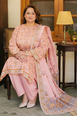 GUL AHMED -3 Piece Unstitched Printed Lawn Suit CL-52380 B