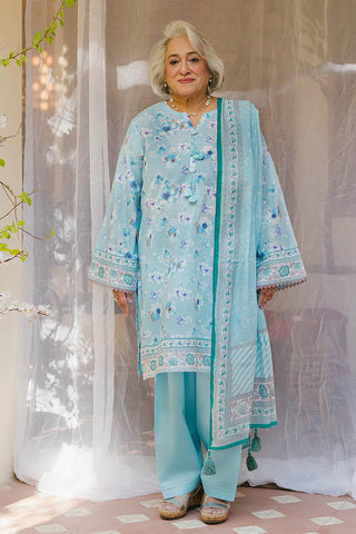 GUL AHMED -3 Piece Unstitched Printed Lawn Suit CL-52128 B