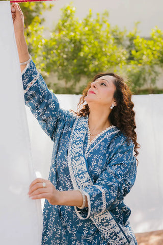 GUL AHMED -3 Piece Unstitched Printed Lawn Suit CL-52454