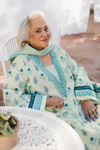 GUL AHMED -3 Piece Unstitched Printed Lawn Suit CL-42300 A