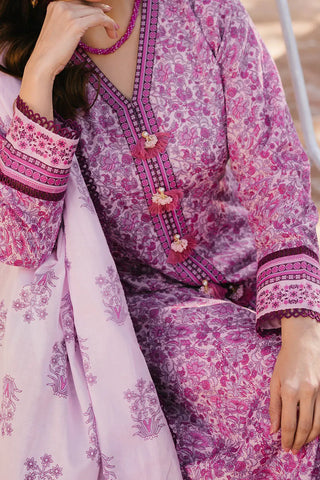 GUL AHMED -3 Piece Unstitched Printed Lawn Suit CL-52372 A