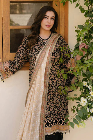 GUL AHEMD -3 Piece Unstitched Printed Lawn Suit with Lacquer Printed Lawn Dupatta CL-42243 B