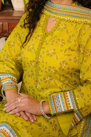 GUL AHMED -3 Piece Unstitched Printed Lawn Suit CL-42301 A