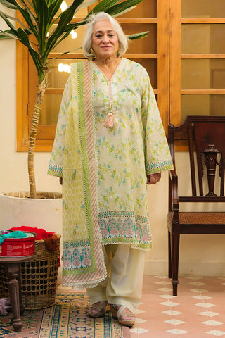 GUL AHMED -3 Piece Unstitched Printed Lawn Suit CL-52126 B
