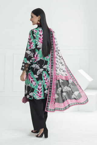 GUL AHMED -3 Piece Unstitched Jacquard Suit with Printed Lawn Dupatta CL-52478