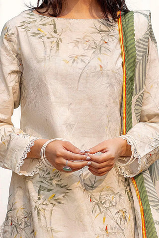 GUL AHMED -3 Piece Unstitched Printed Lawn Suit CL-52428