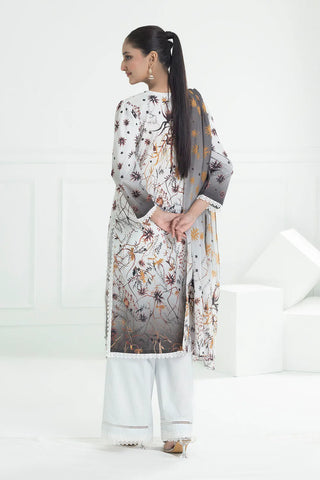 GUL AHEMD -3 Piece Unstitched Jacquard Suit with Printed Lawn Dupatta CL-52502